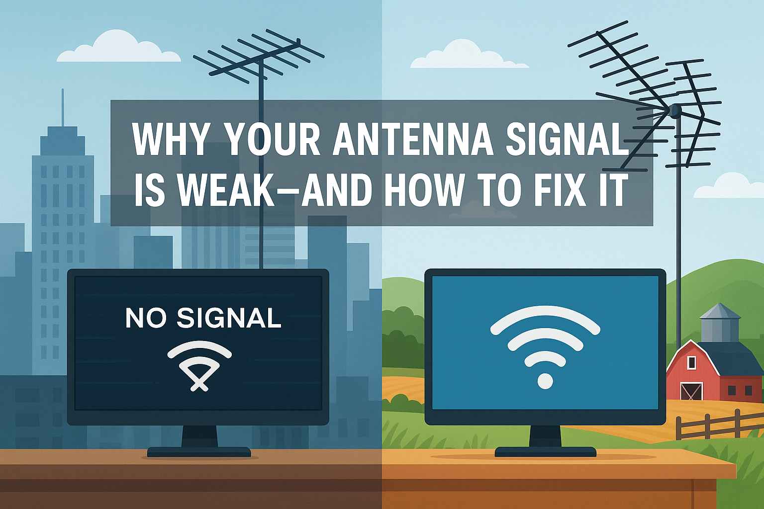 Why Your Antenna Signal Is Weak—and How to Fix It